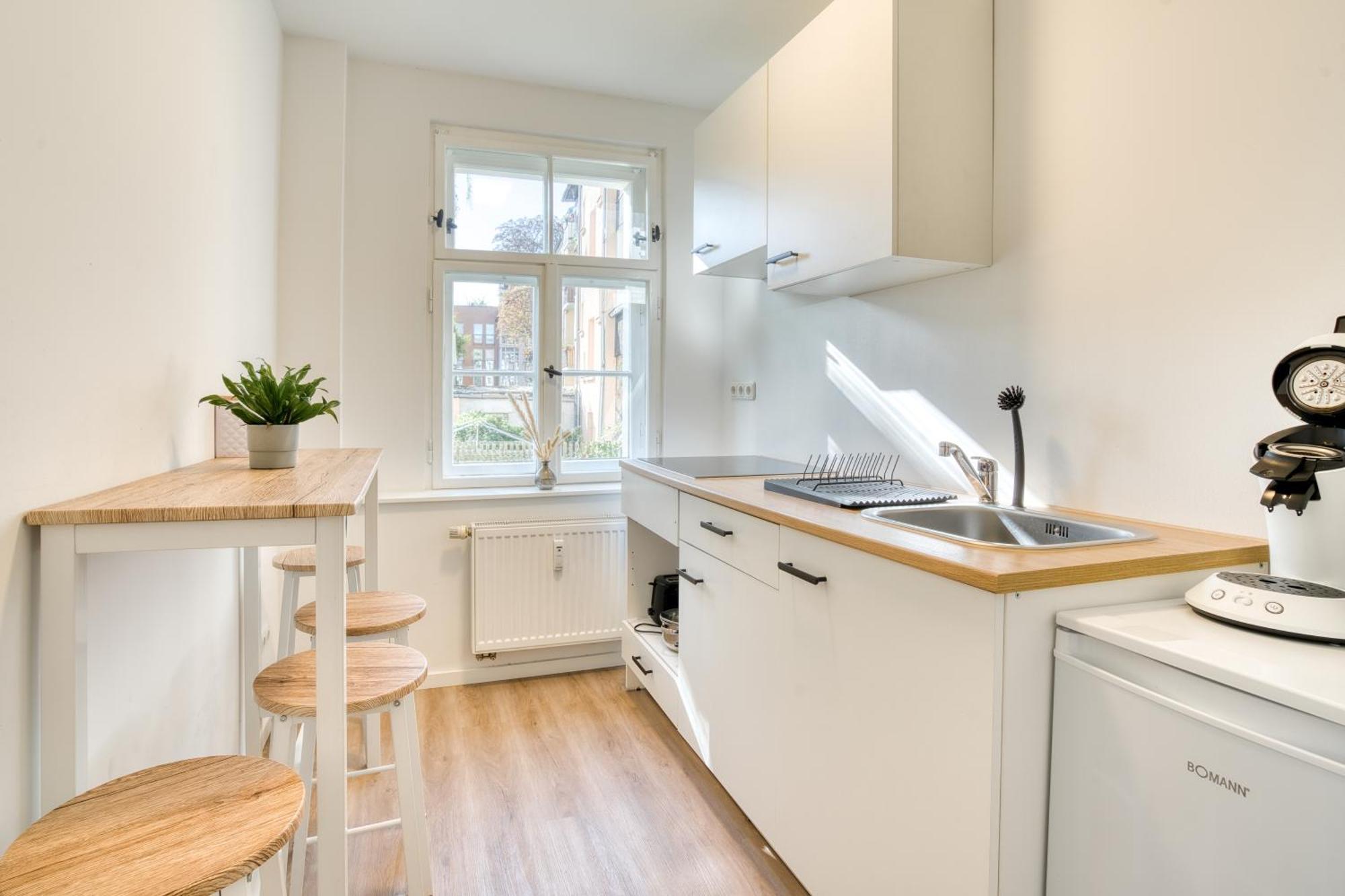 Homy I Moderner Retrocharme Wlan & Netflix Appartement Leipzig Buitenkant foto
