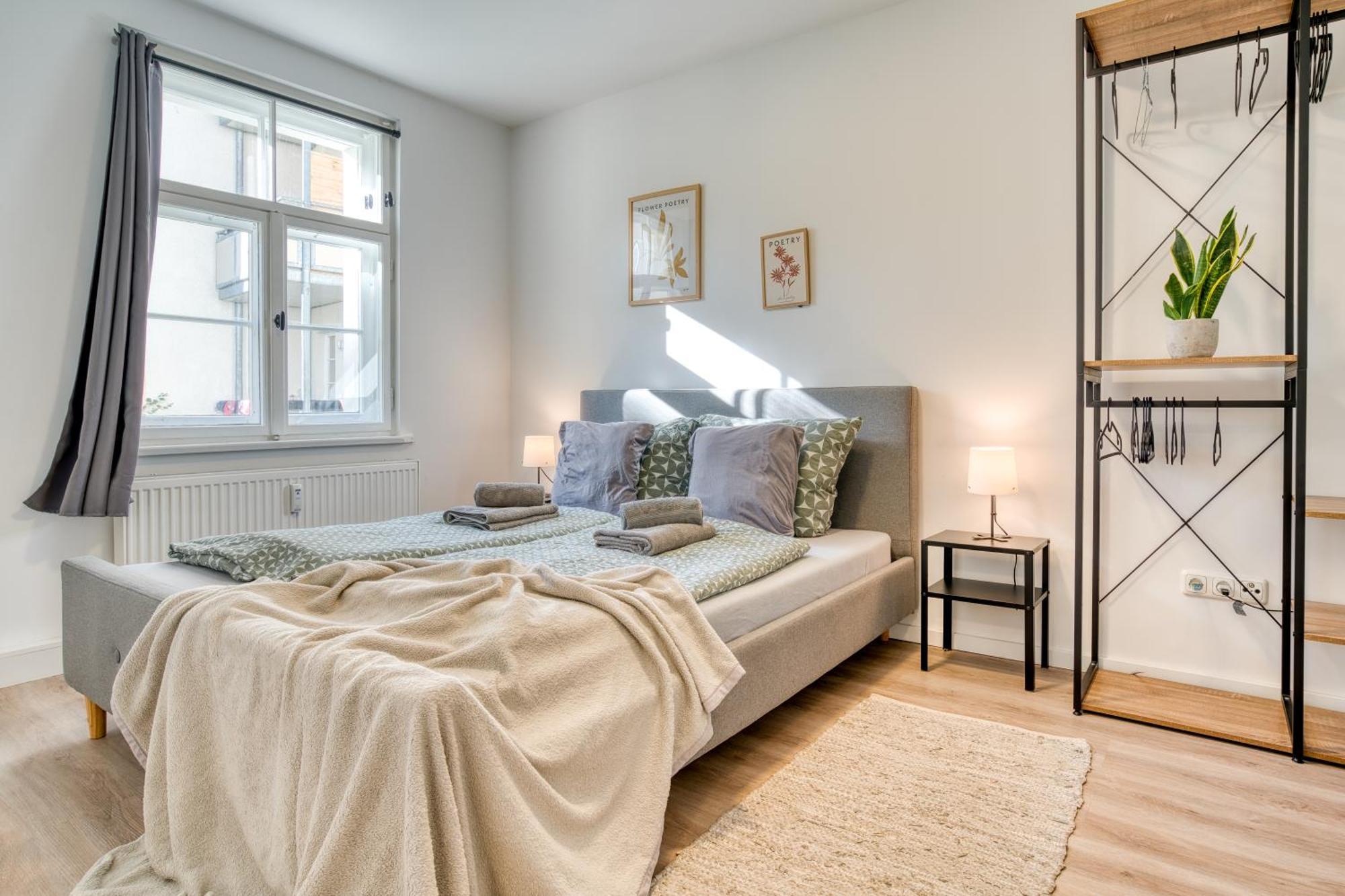 Homy I Moderner Retrocharme Wlan & Netflix Appartement Leipzig Buitenkant foto